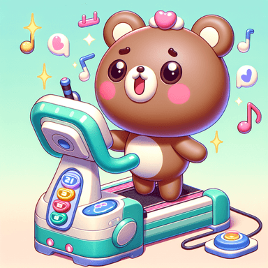 うたうフィットネスくま